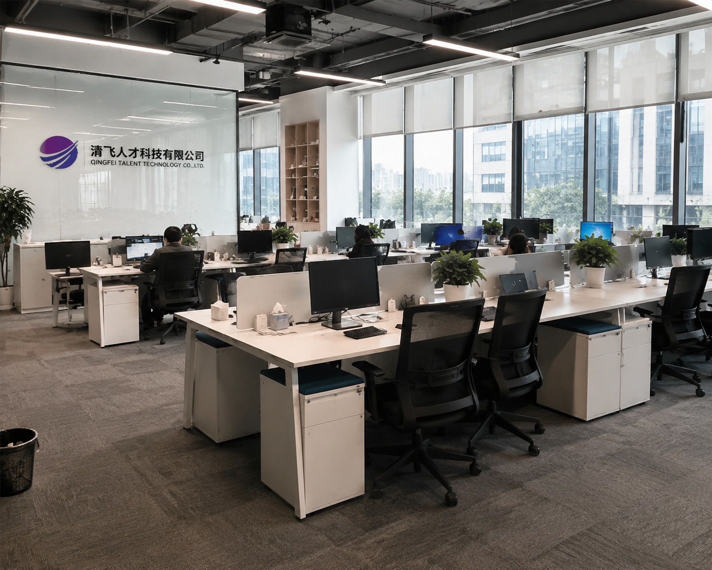 Qingfei reception and office