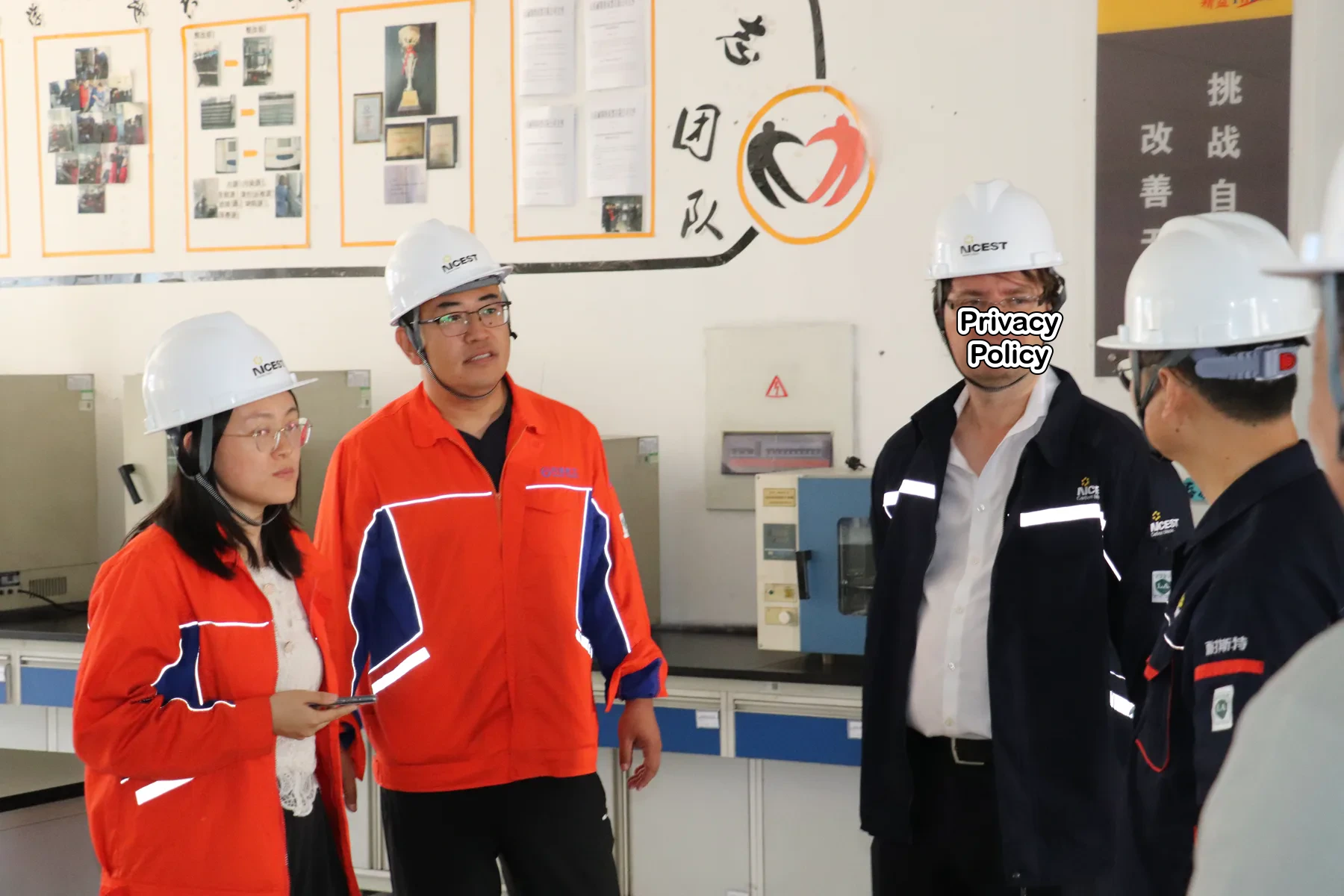 Expert and project team discussing a technical solution